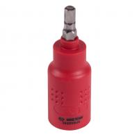 Насадка (бита) торцевая диэлектрическая 3/8", HEX, 5 мм, L = 65 мм KING TONY 3025VE05