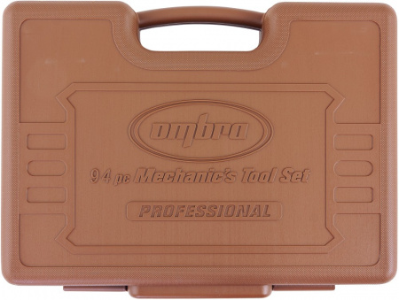 OMT94S12 Набор инструмента универсальный 1/4", 1/2"DR с головками торцевыми 12-гранными 1/2"DR, 94 предмета