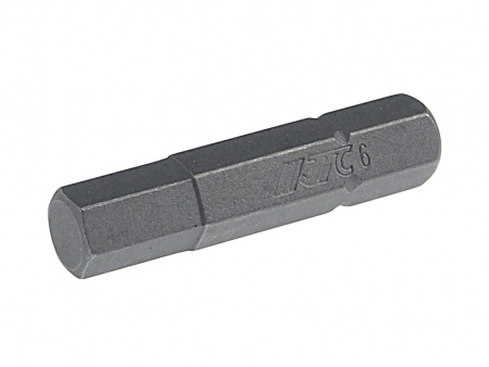 JTC Бита HEX H6х30мм 1/4" DR 6-ти гранная JTC