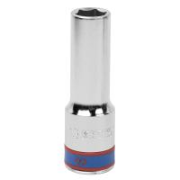 Головка торцевая глубокая шестигранная 1/2", 13 мм KING TONY 423513M