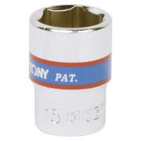 Головка торцевая стандартная шестигранная 3/8", 15 мм KING TONY 333515M