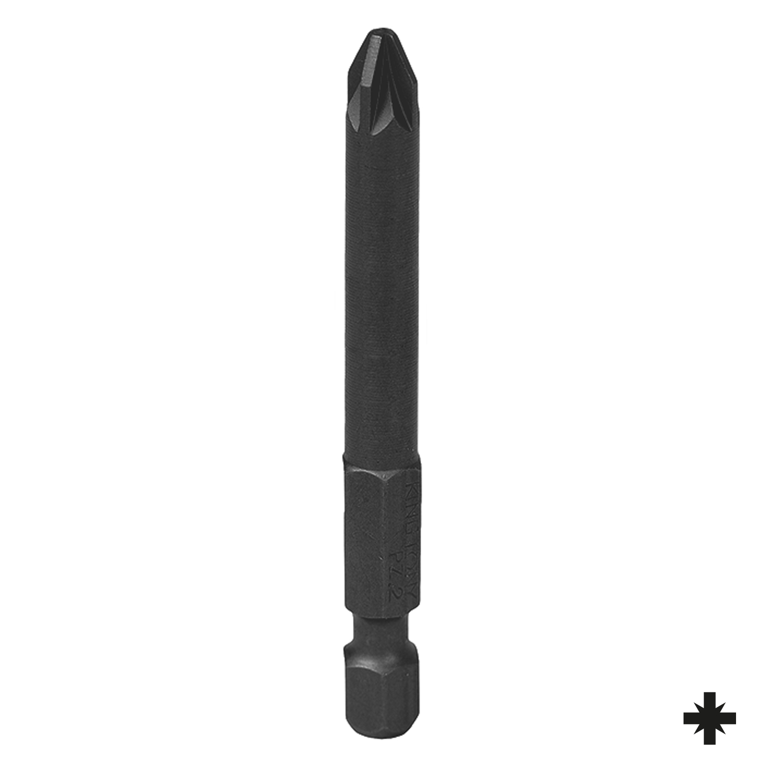 Вставка (бита) торцевая 1/4", Pozidriv, PZ2, L = 70 мм, для шуруповерта KING TONY 717002Z