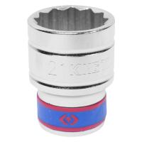 Головка торцевая стандартная двенадцатигранная 1/2", 21 мм KING TONY 433021M