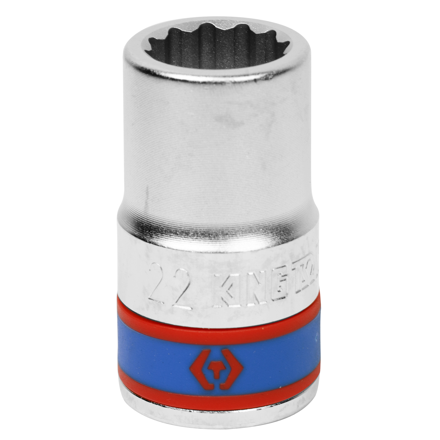 Головка торцевая стандартная двенадцатигранная 3/4", 22 мм KING TONY 633022M