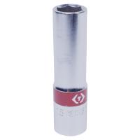 Головка торцевая глубокая шестигранная 3/8", 7/16", дюймовая KING TONY 323514S