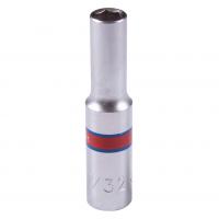 Головка торцевая глубокая шестигранная 1/4", 7/32", дюймовая KING TONY 223507S