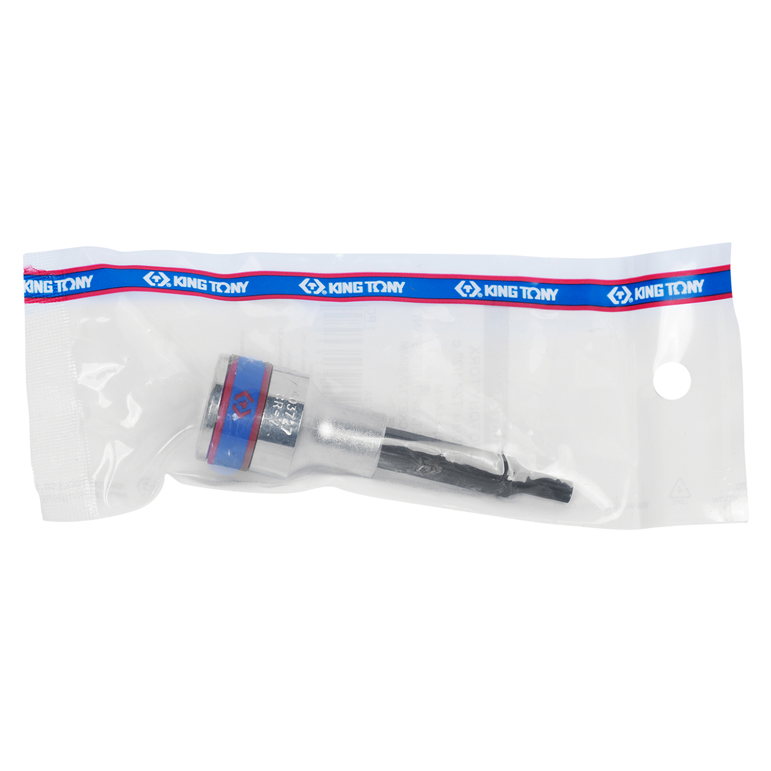 Насадка (бита) торцевая 1/2", Torx, T27, L = 80 мм, с отверстием KING TONY 403727