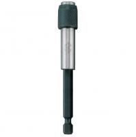 Держатель вставок (бит) 1/4", 75 мм, с фиксатором, для шуруповерта KING TONY 752-75