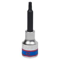 Насадка (бита) торцевая 1/2", Torx, T27, L = 80 мм, с отверстием KING TONY 403727