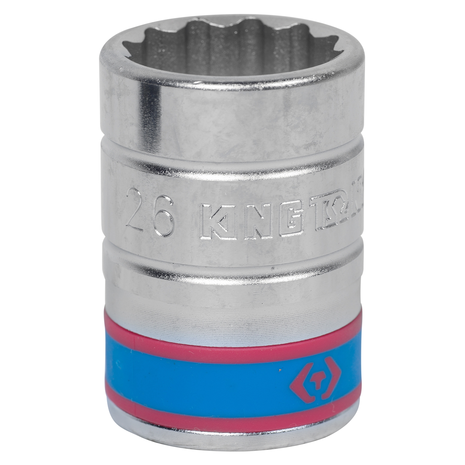 Головка торцевая стандартная двенадцатигранная 3/4", 26 мм KING TONY 633026M