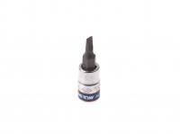 Насадка (бита) торцевая 1/4", Slotted, 4х0,8 мм, L = 37 мм  KING TONY 203204