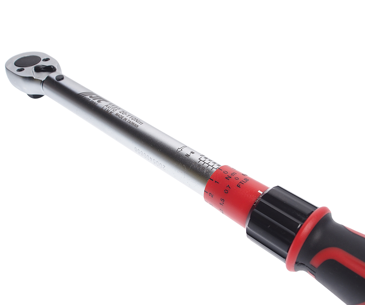 JTC Ключ динамометрический 1/2" 20-110Нм 430мм двухстороннего действия JTC