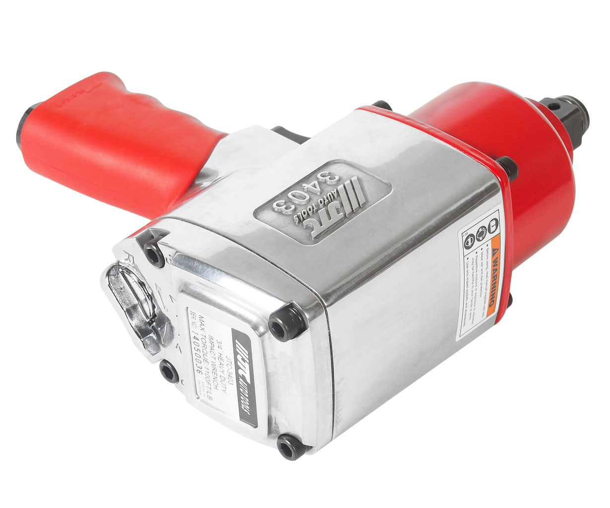 JTC Гайковерт пневматический 3/4'' 1491Нм 7250об/мин. 300л/мин. 90-120PSI ударный усиленный JTC