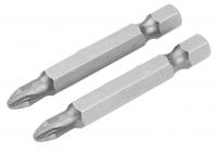 Набор вставок (бит) торцевых 1/4", Pozidriv, PZ3, 50 мм, 2 предмета TOLSEN TT20319