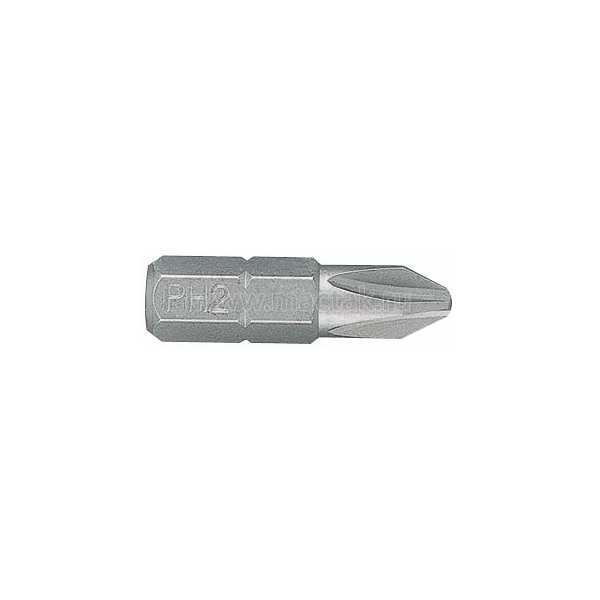 Вставка (бита) торцевая 1/4", Phillips, PH0, L = 25 мм KING TONY 102500P