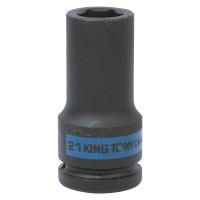 Головка торцевая ударная глубокая шестигранная 3/4", 21 мм KING TONY 643521M