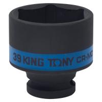 Головка торцевая ударная шестигранная 1/2", 39 мм KING TONY 453539M