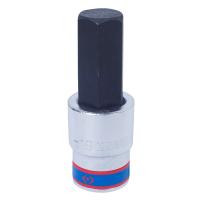 Насадка (бита) торцевая 1/2", Hex, 19 мм, L = 80 мм KING TONY 403519