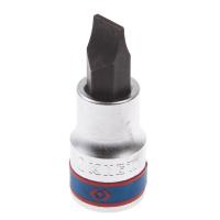 Насадка (бита) торцевая 1/2", Slotted, 12,0х2,0 мм, L = 60 мм KING TONY 402212