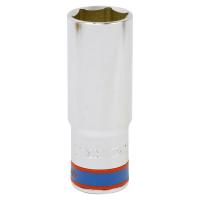 Головка торцевая глубокая шестигранная 1/2", 21 мм KING TONY 423521M