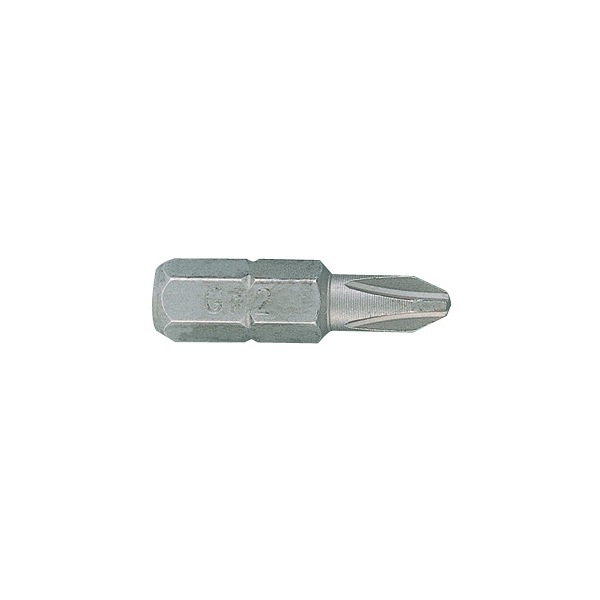 Вставка (бита) торцевая 1/4", Phillips, PH2, L = 25 мм, тонкая KING TONY 102512P