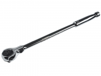 JTC Ключ трещотка 1/4" 72 зуба 257мм шарнирный металлическая рукоятка JTC