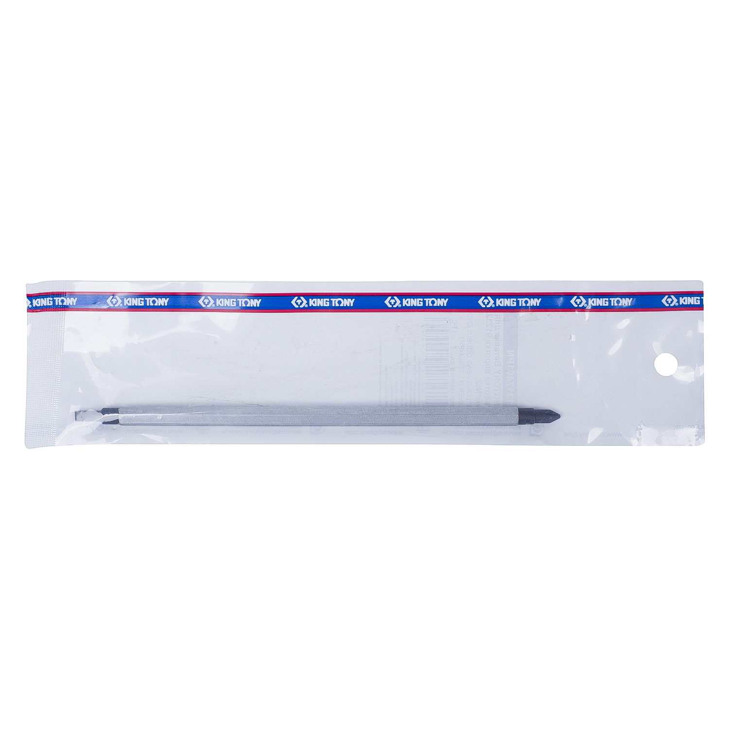 Вставка (бита) для отвертки 91232, Slotted 4 мм / Phillips №1 KING TONY 1317401PN