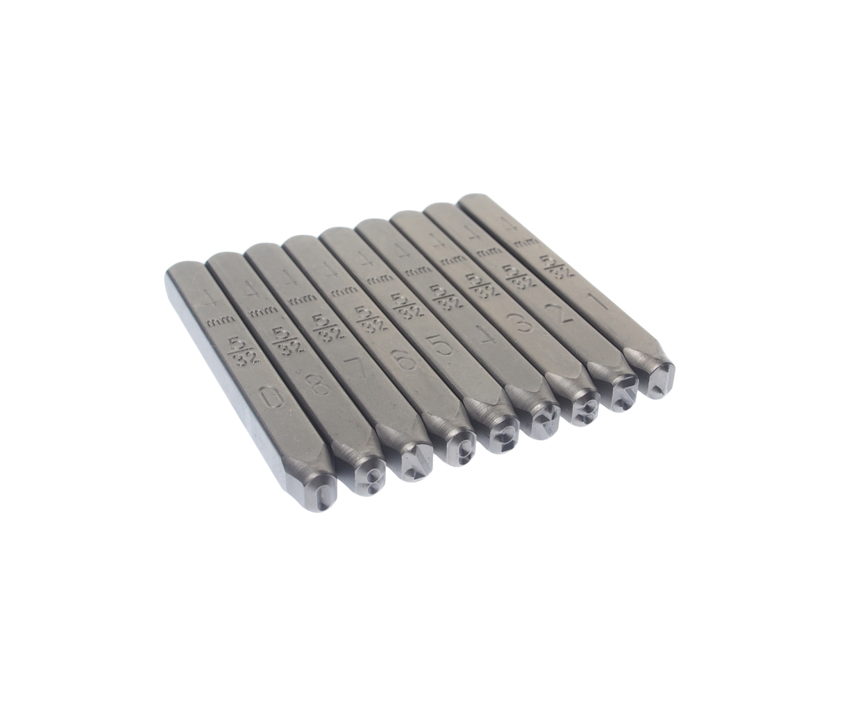 JTC Клейма цифровые 4мм (HRC 60+-2град. DIN 1451) JTC