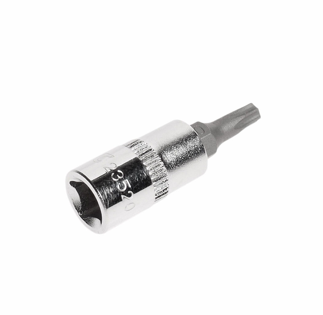 JTC Бита-головка 1/4" TORX T20Hх37мм с отверстием JTC