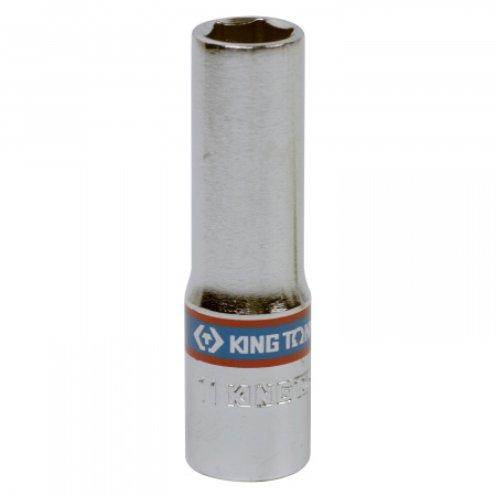 Головка торцевая глубокая шестигранная 3/8", 11 мм KING TONY 323511M