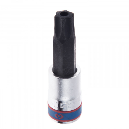 Насадка (бита) торцевая 1/2", Torx, T60, L = 80 мм, с отверстием KING TONY 403760