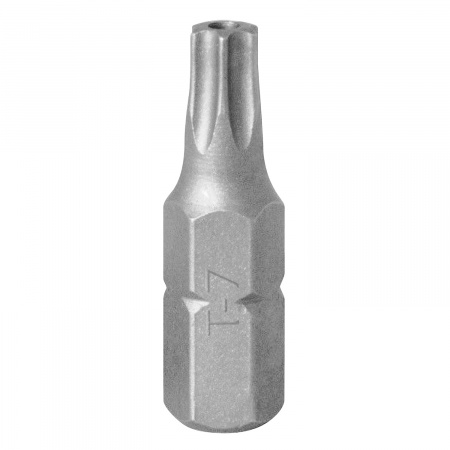 Вставка (бита) торцевая 1/4", Torx, T7, L = 25 мм, с отверстием KING TONY 102507U