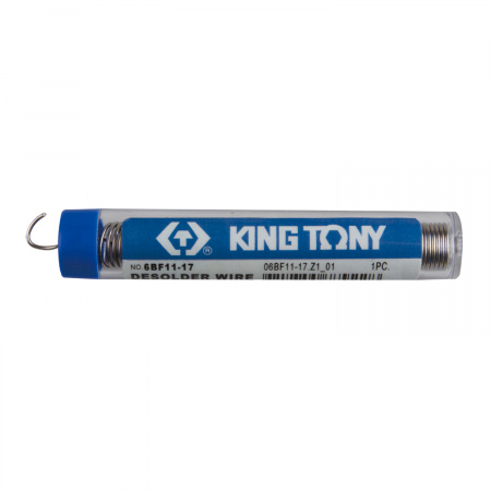 Припой в пластиковой колбе, диаметр 1 мм KING TONY 6BF11-17