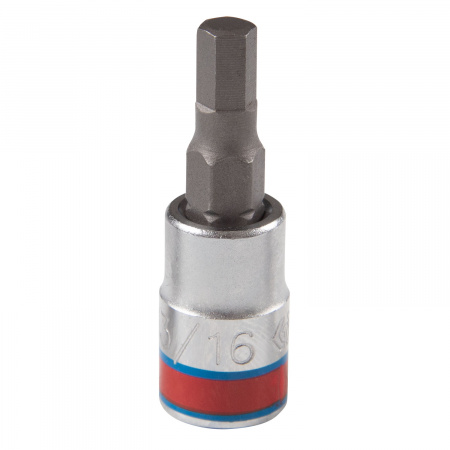 Насадка (бита) торцевая 1/4", Hex, 3/16", L = 37 мм KING TONY 203506S