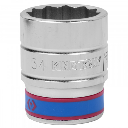 Головка торцевая стандартная двенадцатигранная 3/4", 34 мм KING TONY 633034M
