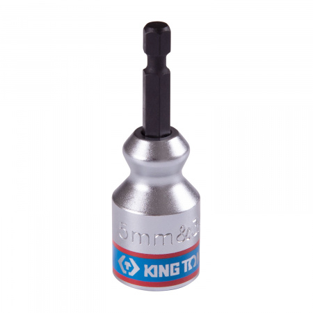 Шпильковерт роликовый для шуруповерта 1/4", 5 мм KING TONY 75A105M