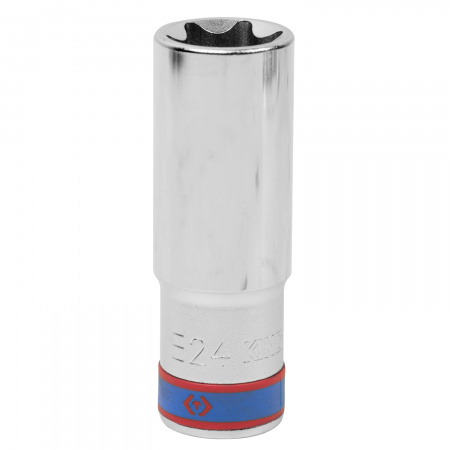 Головка торцевая TORX Е-стандарт 1/2", E24, L = 77 мм KING TONY 427524M