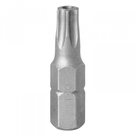 Вставка (бита) торцевая 1/4", Torx, T10, L = 25, с отверстием KING TONY 102510U