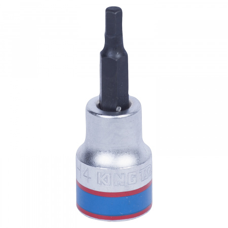 Насадка (бита) торцевая 3/8", Hex, 4 мм, L = 50 мм KING TONY 302504