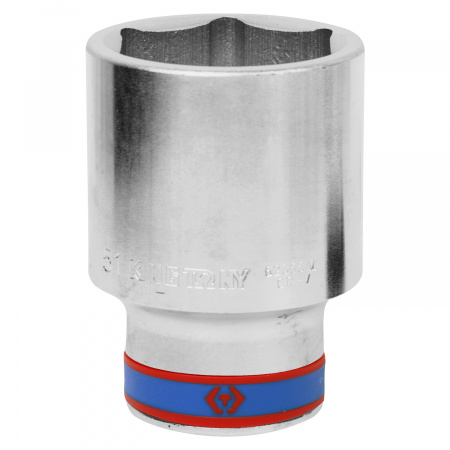 Головка торцевая глубокая шестигранная 3/4", 51 мм KING TONY 623551M