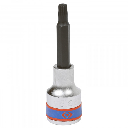Насадка (бита) торцевая 1/2", Spline, M6, L = 80 мм KING TONY 403606