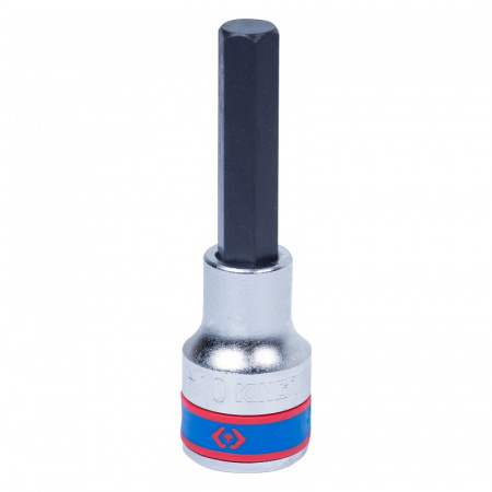 Насадка (бита) торцевая 1/2", Hex, 11 мм, L = 80 мм KING TONY 403511