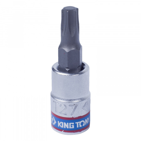 Насадка (бита) торцевая 1/4", Torx T27, L = 37 мм KING TONY 203327