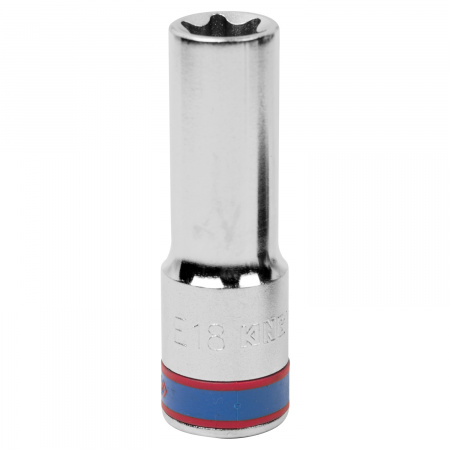 Головка торцевая TORX Е-стандарт 1/2", E18, L = 77 мм KING TONY 427518M