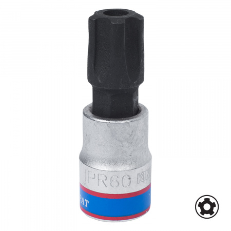 Насадка (бита) торцевая 3/8", Torx plus, IPR60, L = 50 мм KING TONY 302D60