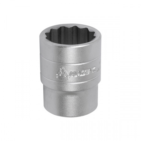 Головка торцевая стандартная двенадцатигранная 1/2", 30 мм МАСТАК 000-42030