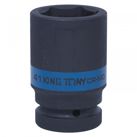 Головка торцевая ударная глубокая шестигранная 1", 41 мм KING TONY 843541M