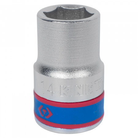 Головка торцевая стандартная шестигранная 1/2", 14 мм KING TONY 433514M
