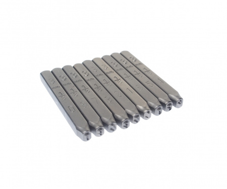 JTC Клейма цифровые 3мм (HRC 60+-2град. DIN 1451) JTC