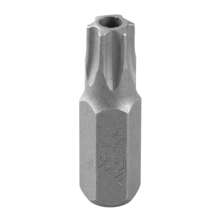 Вставка (бита) торцевая 10 мм, Torx, Т45, L = 36 мм, с отверстием KING TONY 163645U